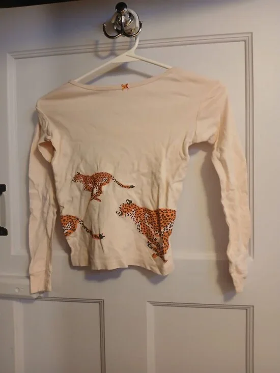 Carter's Girls 8 Pink Leopard Shirt