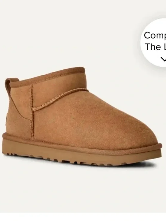 UGG Classic Micro Mini in Chestnut Size 5