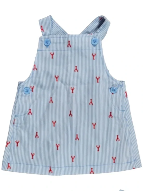 Baby Girl Clothes Just One You Carter's 12 Month Blue Lobster Jumper Dress