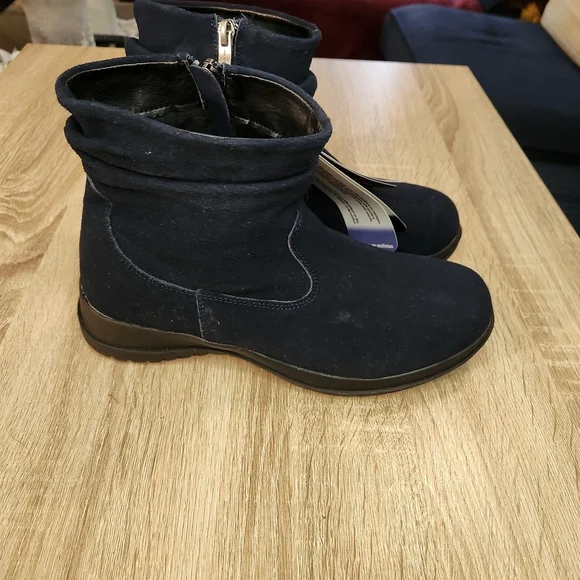 Wanderlust brand waterproof ankle boots.