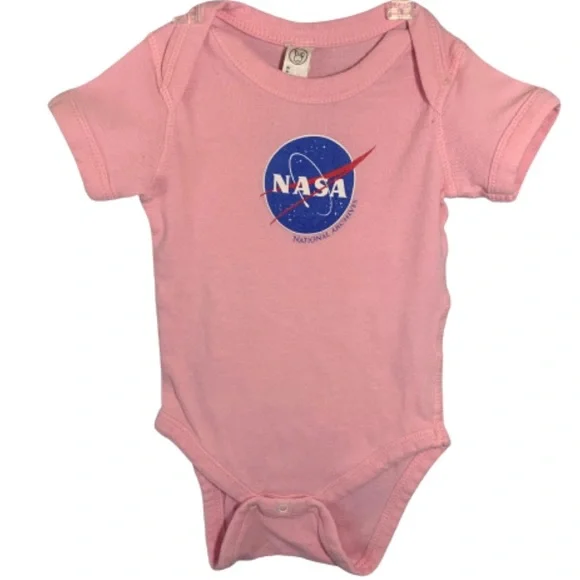 Vintage-Style NASA National Archives Infant Onesie – Size 6M