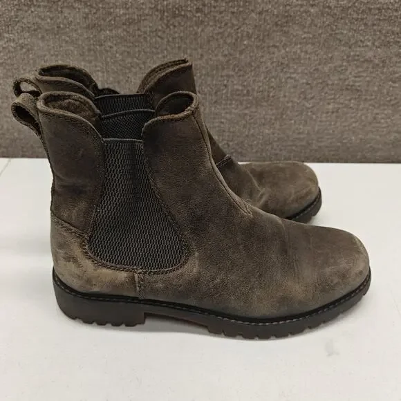 Eastland Ida Chelsea Women's Boot Size 8.5 Rustic Brown Faded