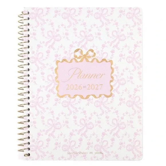 Love Shack Fancy Planner 2026 2027 Weekly Monthly Academic Organizer Coquette