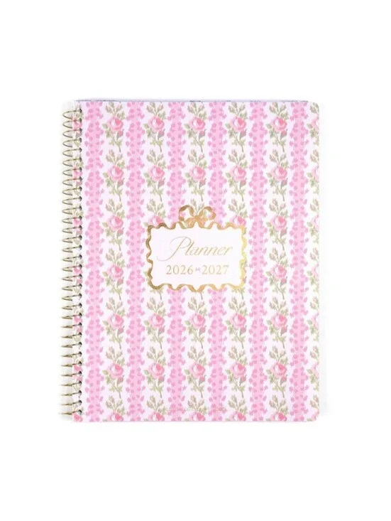 NEW LoveShackFancy x Target Yoobi 2026-2027 Student Planner - Blooming Heirloom