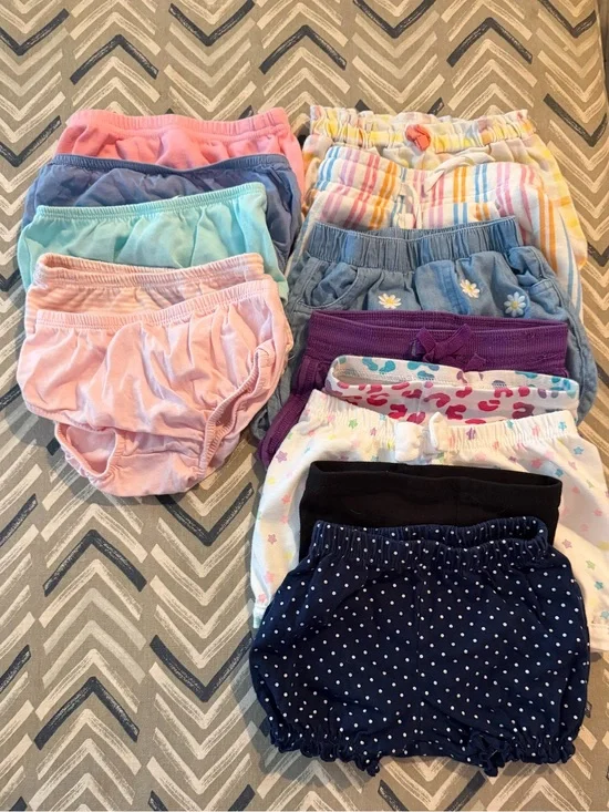 12 Month Assorted Color Bottoms Bundle