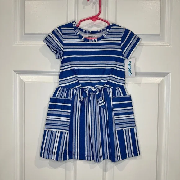 Carters‎ Girls Dress With Pockets Size 2T NWT