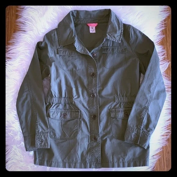 Trendy Olive Green Jacket