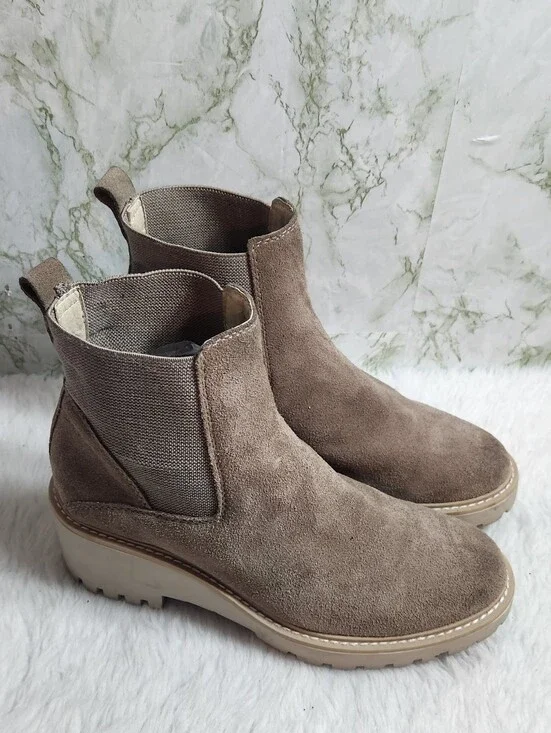 Dolce Vita HADDIE Leather Ankle Booties