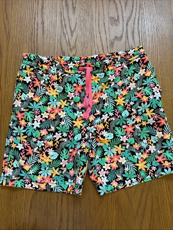 Chubbies Boys Floral Swim Shorts Size Medium (Youth 10/12)