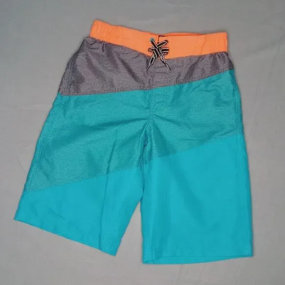 ZeroXposur Board Shorts Swim Trunks Pockets Lined Drwstring Beach Youth Boys Med
