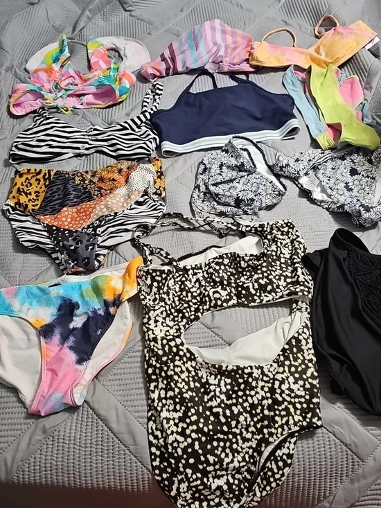Mixed Swimwear Girls 14-16 All New‎ Or NWOT Condition 12+ Pieces