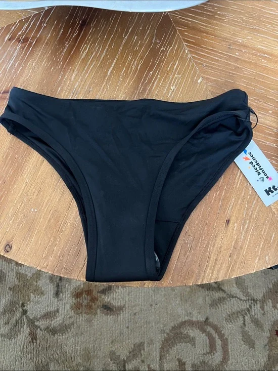 Kt. KT period proof classic bottom teen Black Bikini Bottom S. Small Knix