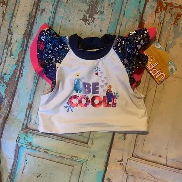 Frozen Swim Top