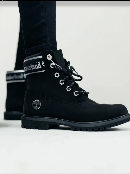 Timberland Stone Street 6-Inch Waterproof Boots, Black, Size 9.5,  NWOT, display