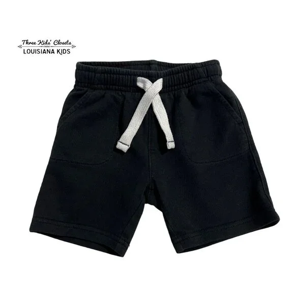 Carter's 12m Black Athletic Shorts