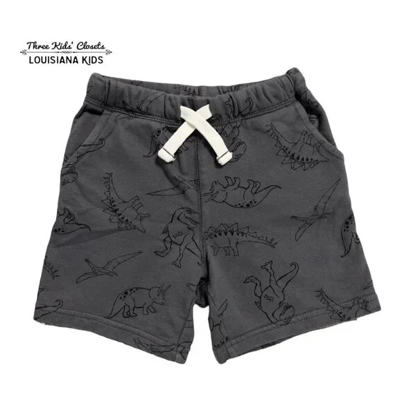 Carter's 3T Grey Dinosaur Shorts
