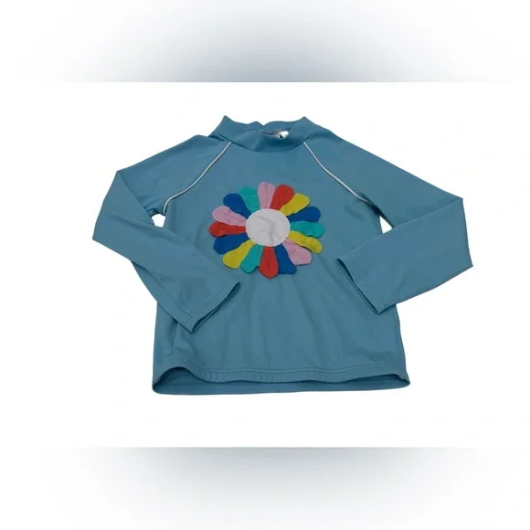 Baby‎ Boden Girl Swim Top Rush Guard Long Sleeve 2-3