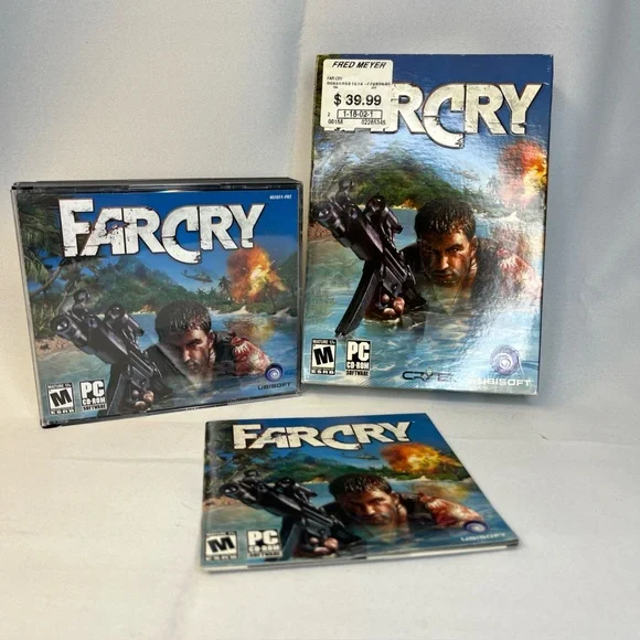 Far Cry (PC, 2004 Ubisoft) Multi-Disc Manual Included NTSC-U/C