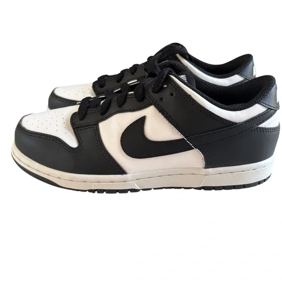 Nike Little Kids Retro Panda‎ Dunks  Sneakers Shoes CW1588-100 Size 3Y NWOB