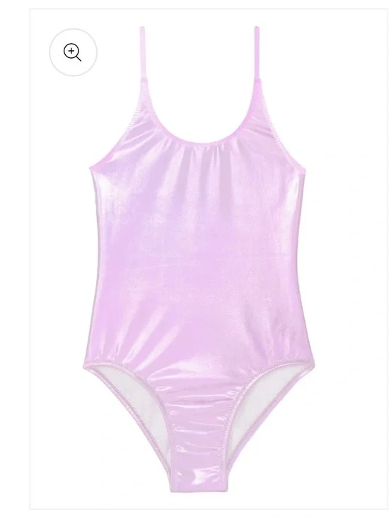Stella Cove (New - no tags) Metallic Pink One-Piece Swimsuit