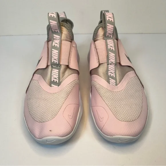 Nike Pink‎ Slip-On Sneakers with Streamlined Design