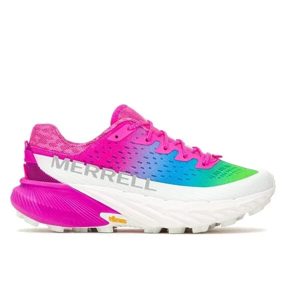 Merrell Agility Peak J500562 Sneaker Women 9.5M Pink Trail Running Shoes MEW1567