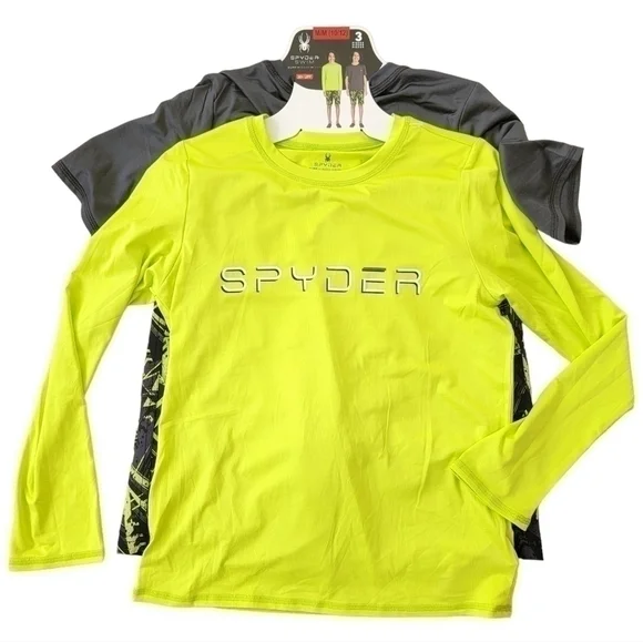 🛑 2 / $40 Sale!SPYDER 3 Piece Surf Sand Sun Swim Set  - Size: Small (7/8)   NWT