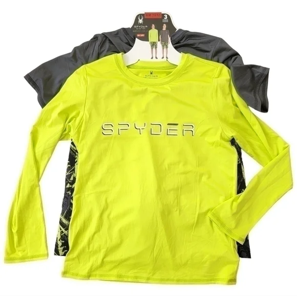🛑 2 / $40 Sale!SPYDER 3 Piece Surf Sand Sun Swim Set  - Size: Small (7/8)   NWT