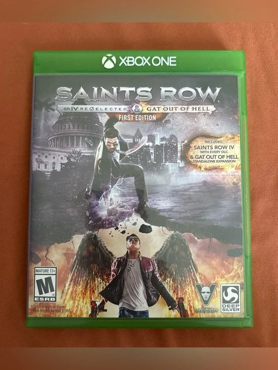 Saints row 4/Gat out of Hell for the xbox one