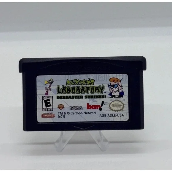 Dexter's Laboratory Deesaster Strikes Nintendo Game Boy Advance GBA AGB-ADLE-USA