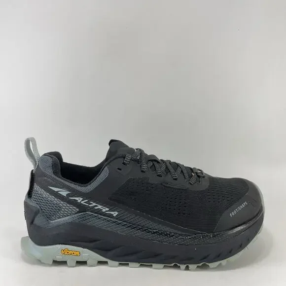 Altra Olympus 4 Womens Running Shoes Size US 7.5 Black Vibram Max Cushion