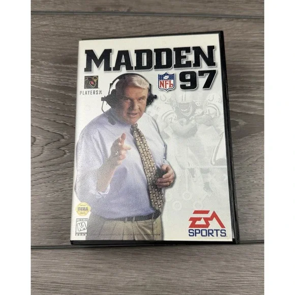Madden 1997 for Sega Genesis In Box NFL Video Game