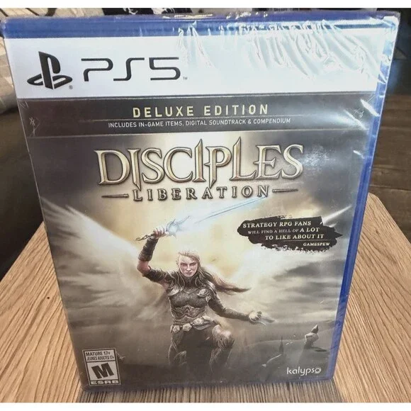 Disciples Liberation Deluxe Edition PS5 Sony PlayStation 5 New Sealed Game
