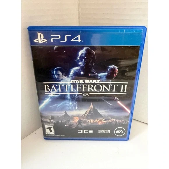 Sony PS4 Blue Star Wars Battlefront II Game Case