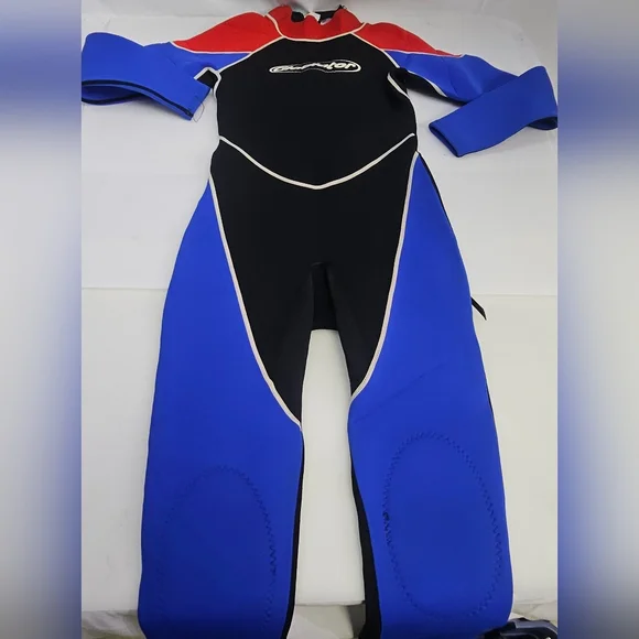 Gladiator Scuba Diving Wet Suit Size 12 Brack Pull Zipper‎ Black Surf Snorkeling
