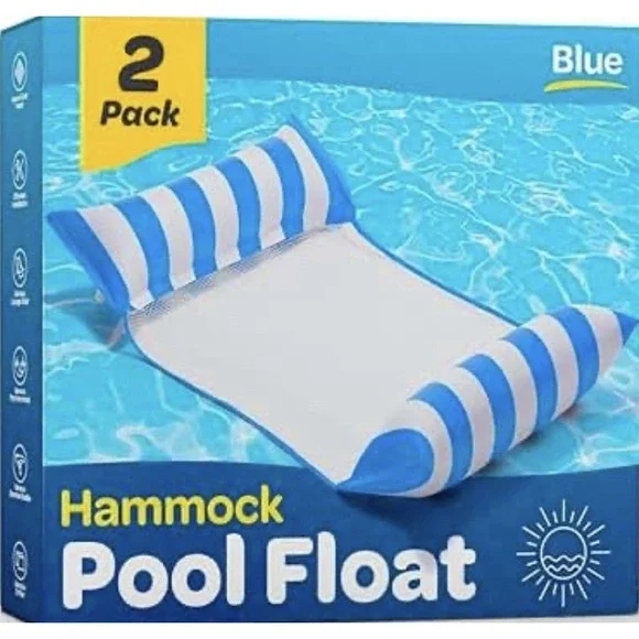 Hammock Sling 2 Pack Pool‎ Float Hammock Chair Heavy Duty Outdoor Party Lounge