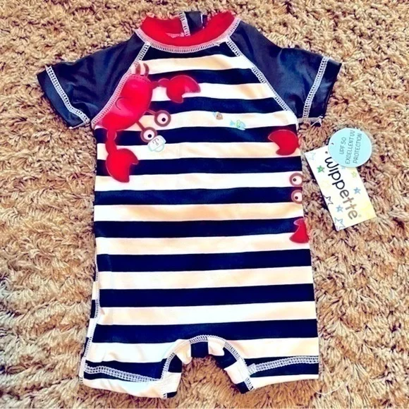 💚 NWT! Wippette infant one piece swim suit
