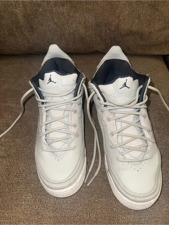 Nike Kids White and Black Jumpman Sneakers