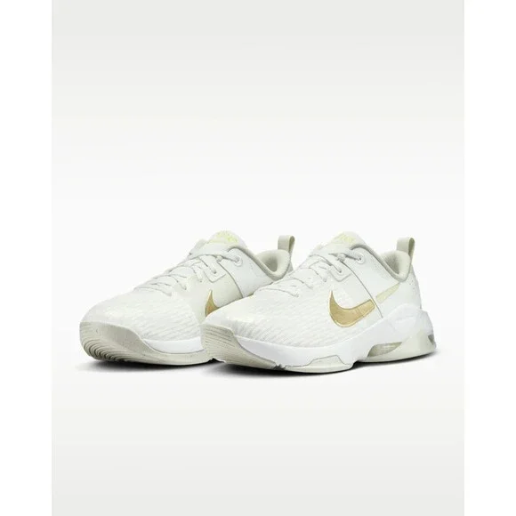 Nike Zoom Bella 6 Premium FJ1589-100 Sneaker Women 7 White Workout Shoes RHS8887