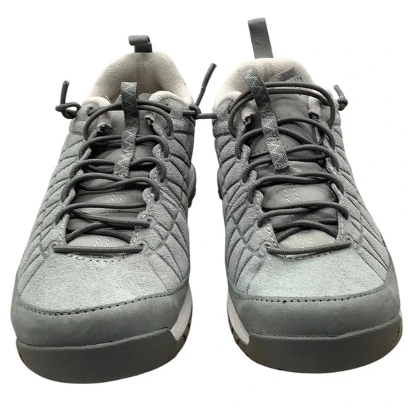 Oboz Womens Gray Suede Low Top Hiking Shoes Trail Sneakers Size 5 PY74402FS1222M