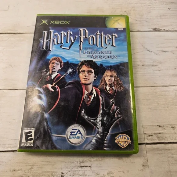 Harry Potter and the Prisoner of Azkaban Microsoft Xbox Original Video Game EA