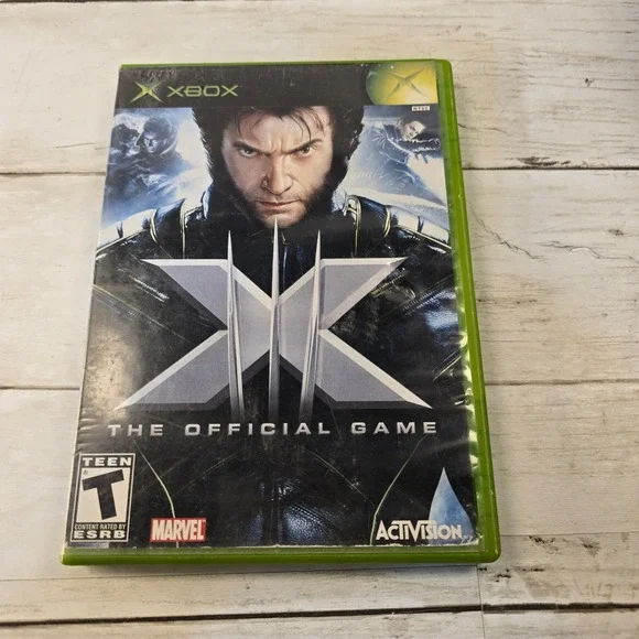 X-Men The Official Game Marvel Activision Microsoft Xbox 2006 Original Case