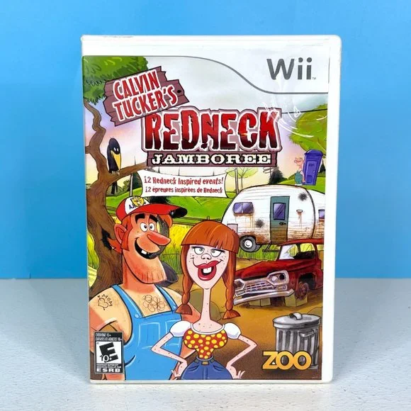 Nintendo Wii‎ Calvin Tucker's Redneck Jamboree Complete w/ Instructions TESTED