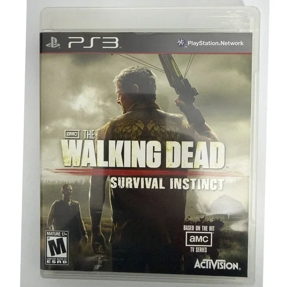 The Walking Dead Survival Instinct 2013‎ - Sony PS3  - CIB W/ Manual Tested