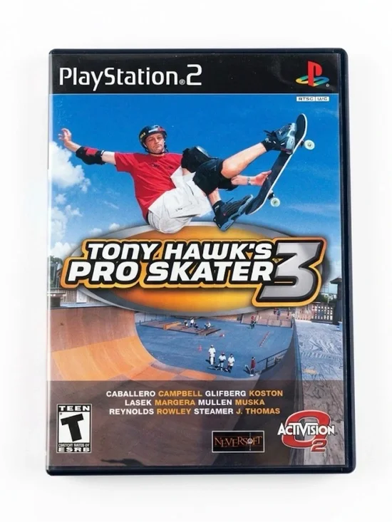 Tony Hawk's Pro Skater 3 (PlayStation 2, 2001) - PS2 Game - Complete with Manual