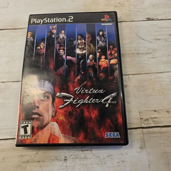 Virtua Fighter 4 Sony PlayStation 2 PS2 Sega Fighting Game Disc CIB SLUS 20323