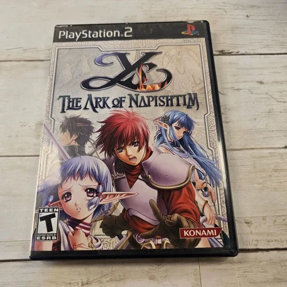 Ys VI The Ark of Napishtim Sony PlayStation 2 PS2 Konami CIB Complete Action RPG