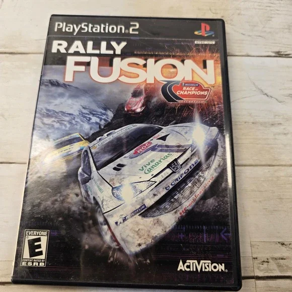 Rally Fusion Race of Champions Sony PlayStation 2 PS2 Activision 2002 Complete