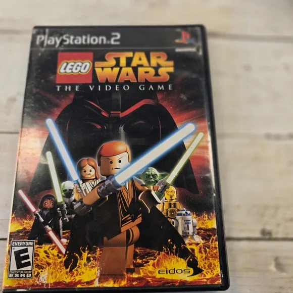 Lego Star Wars The Video Game Sony PlayStation 2 PS2 2005 Blue Disc with Manual