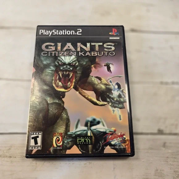 Giants Citizen Kabuto Sony PlayStation 2 PS2 Interplay 2001 CIB Complete